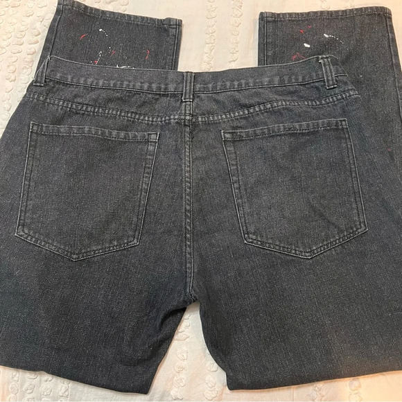 Young,‎ Rich & Famous Black Paint Splattered Denim Jeans. Size 42. - Picture 5 of 13